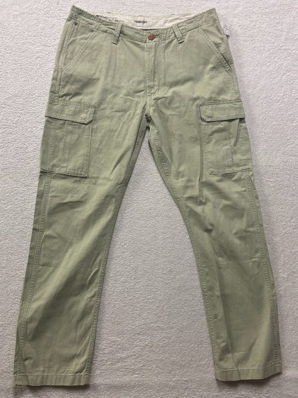 NWT Wrangler Cargo Pants Mens 34x32 Casey Jones Heritage Utility workwear